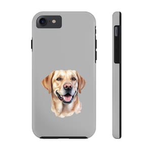 Labrador Retriever Tough Phone Case - Dog Cell Phone Case - Dog Lover Gift