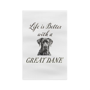 Great Dane Soft Tea Towel