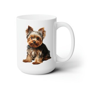 Yorkshire Terrier Mug - Yorkie Dog Mom Gift Coffee Cup