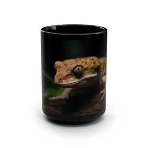 Gecko Mug - Reptile Gift for teacher, coworker, friend - 15 oz
