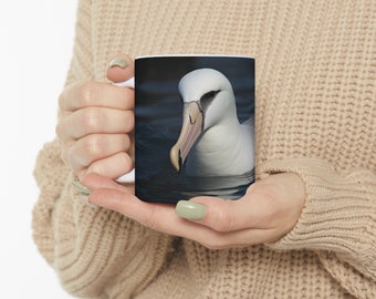 Albatross Mug, gift for bird lover, 11oz