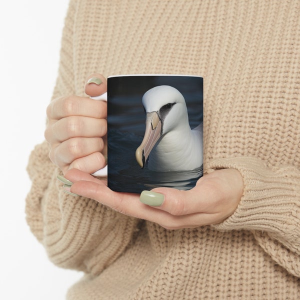 Albatross Mug, gift for bird lover, 11oz