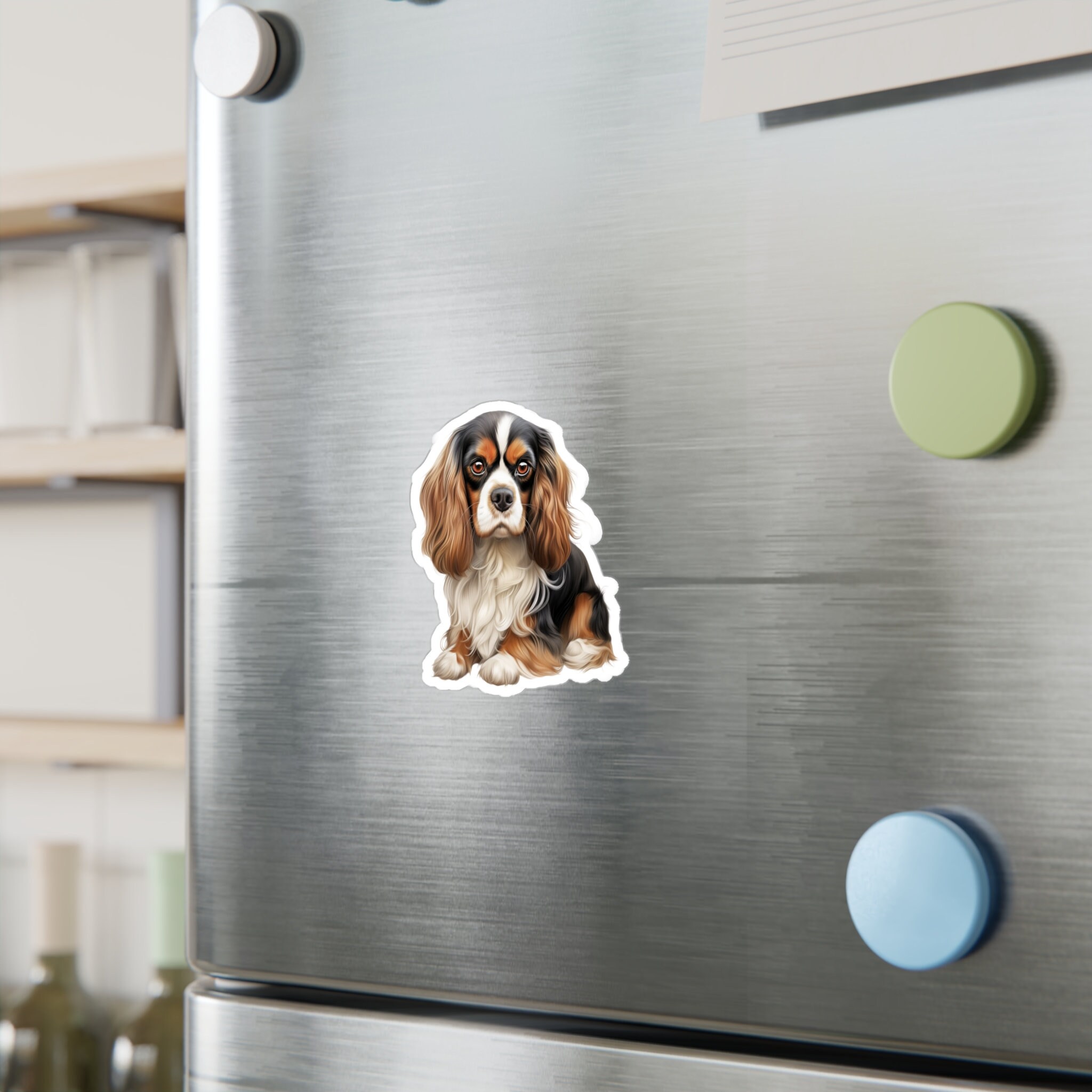Cavalier King Charles Spaniel Sticker - Vinyl Dog Decals - Etsy