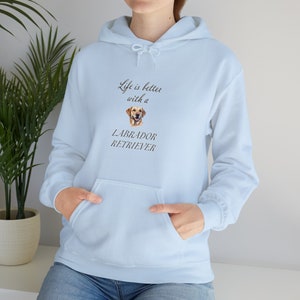 Labrador Retriever Hoodie, Gift for Dog Mom or Dad - Dog Lover Hoodie - Unisex