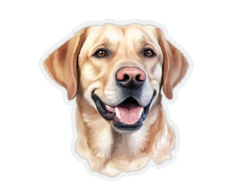 Labrador Retriever Sticker - Kiss-Cut Dog Decal