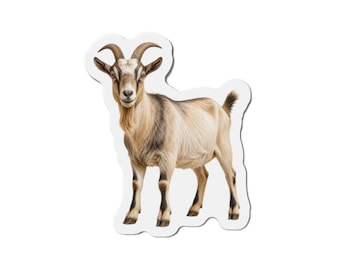 Goat Magnet - Goat Lover Gift - Fridge Magnet