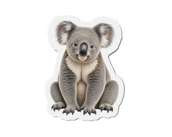 Koala Magnet - Wildlife Lover Gift - Fridge Magnet