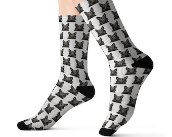 I'd Rather Be Cuddling My German Shepherd With Dog Image Printed in White Vinyl on Mens Black Cotton Rich Socks Great. One Size, UK 8-12 - Canada I'd Rather Be Cuddling My German Shepherd With Dog Image Printed in White Vinyl on Mens Black Cotton Rich Socks Great. One Size, UK 8-12 - Canada