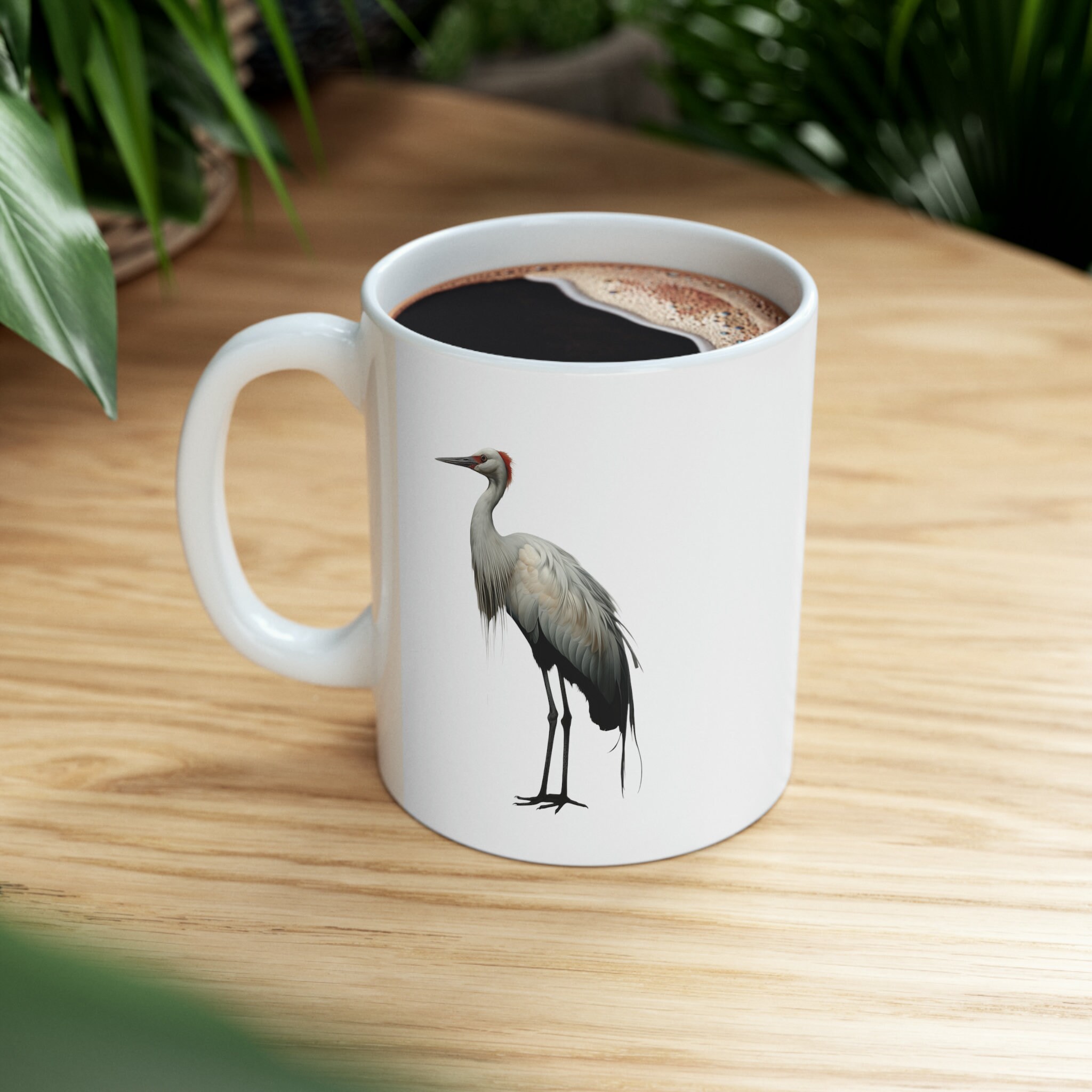 Coffee Mug - Onyx Crane