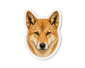 Dingo Magnet - Wildlife Lover Gift - Fridge Magnet