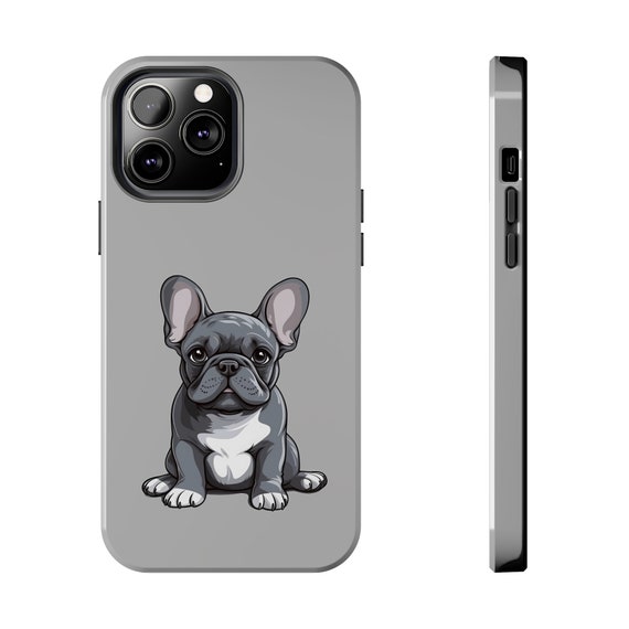 Pug Phone Case Wallet - Cartoon Black Pug Pug Phone Case Wallet - Cartoon Black Pug