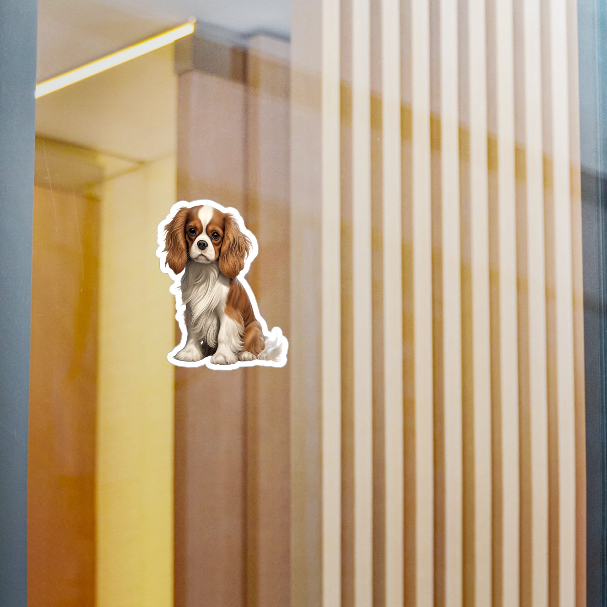 Cavalier King Charles Spaniel Sticker - Vinyl Dog Decals - Etsy