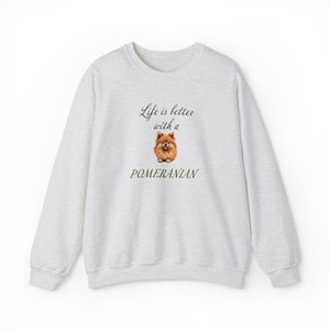 Pommern Sweatshirt, Hunde Mama oder Papa Shirt - Hunde-Liebhaber Geschenk