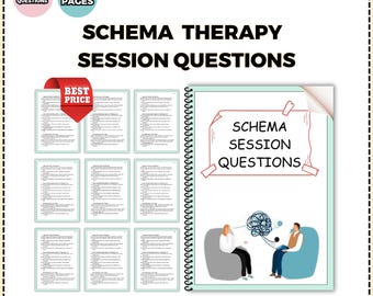 Schema Therapy Session Questions | CBT Counseling Prompts (PDF)