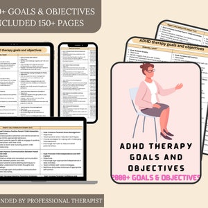 Therapy Bundle - SMART Goals Treatment Planning Guide & Progress Note ...