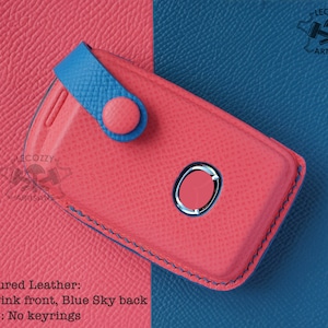 Mazda Remote Keyless Fob Leather Case, Mazda 3 Keyless Holder, Mazda CX-90 CX-60 Key Protector, Mazda Fob Cover, CX-5 CX8 Key Shell Fob Case