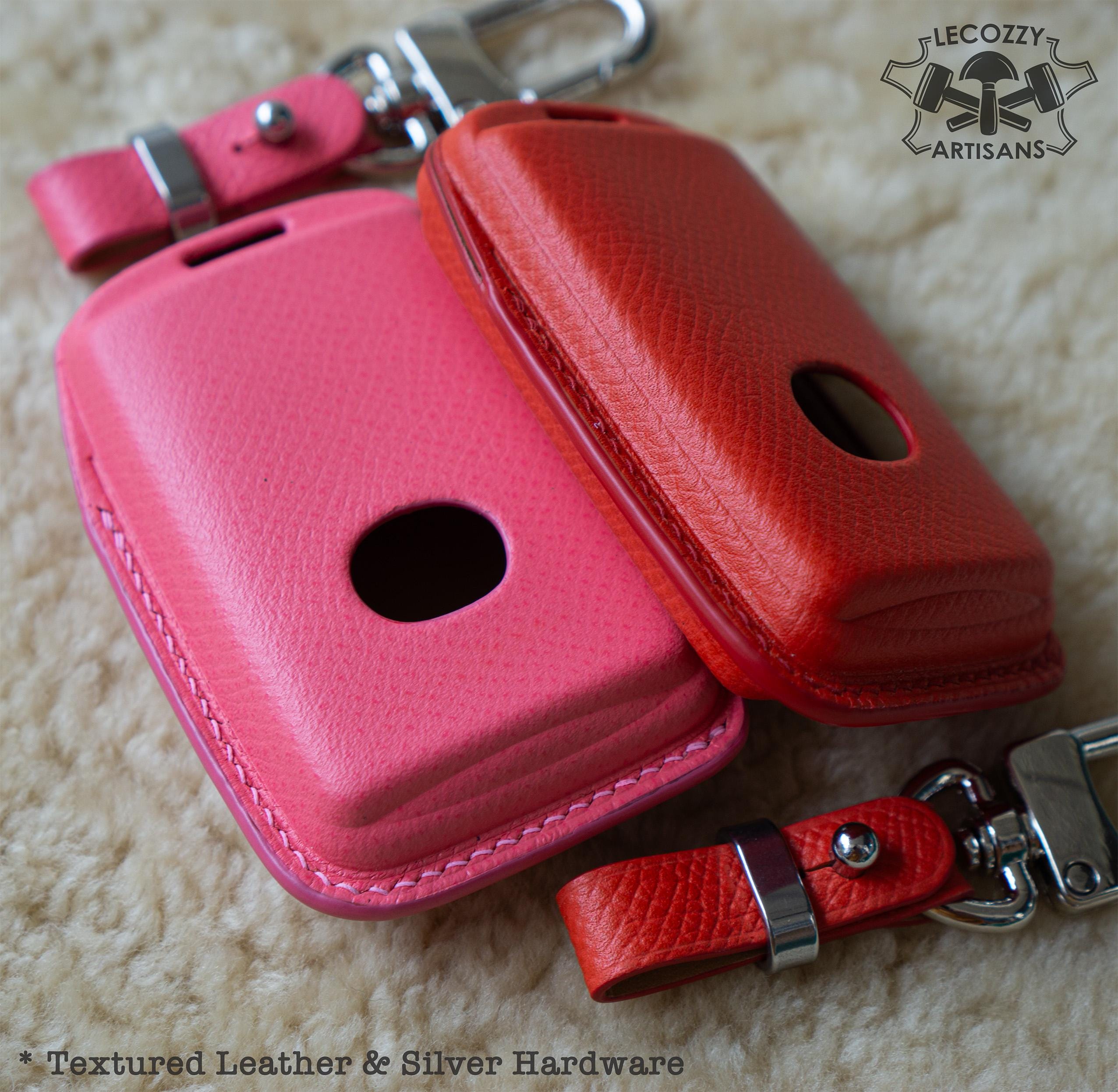 Handcrafted Leather Key Case for 2024 2025 Mazda Key Fob Series