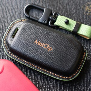 KIA Leather Key Fob Case, KIA Keychain, Kia sorento carnival sportage fob cover, 2024 KIA remote holder protected, leather remote keychain