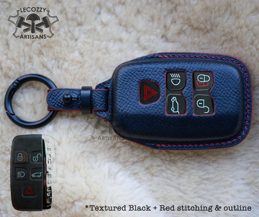 Range Rover Sport, Vogue, Evoque, Velar 2010-2018 Key Fob Leather Cover ...