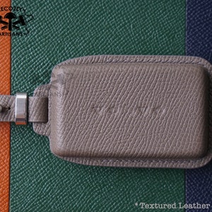 Volvo EX30 Key Fob Cover, Custom Volvo Remote Keyless Case, Volvo Electric Fob Holder, Leather Keychain Key Shell Accessories for Volvo EX30