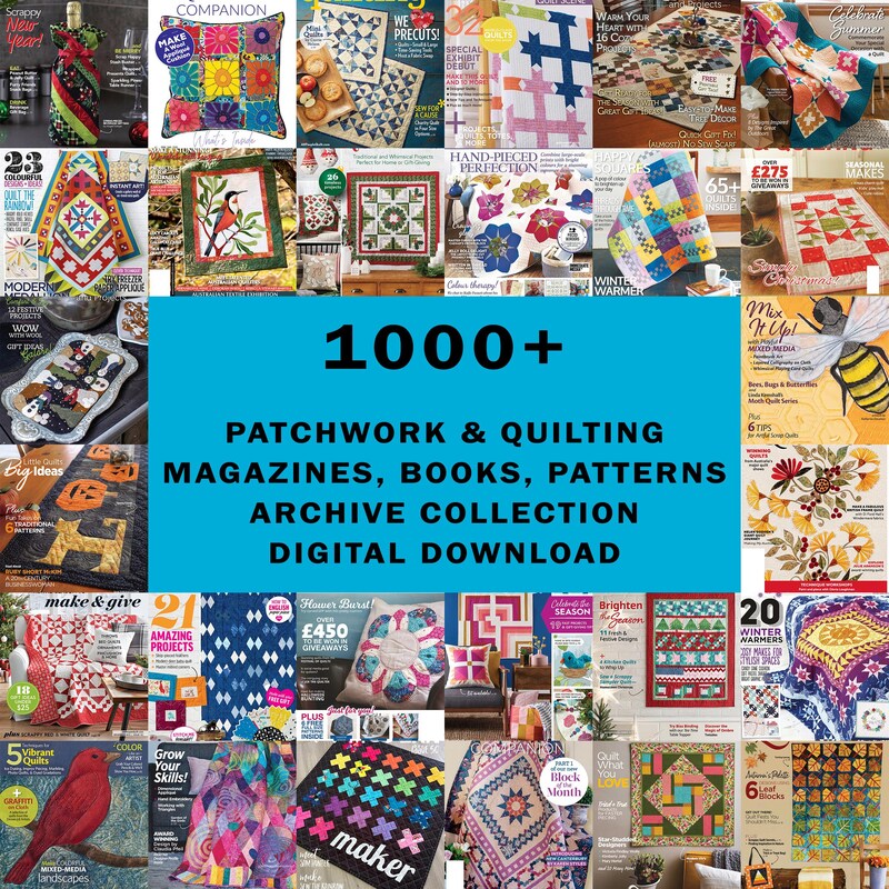 Quilt Pattern Books - Etsy