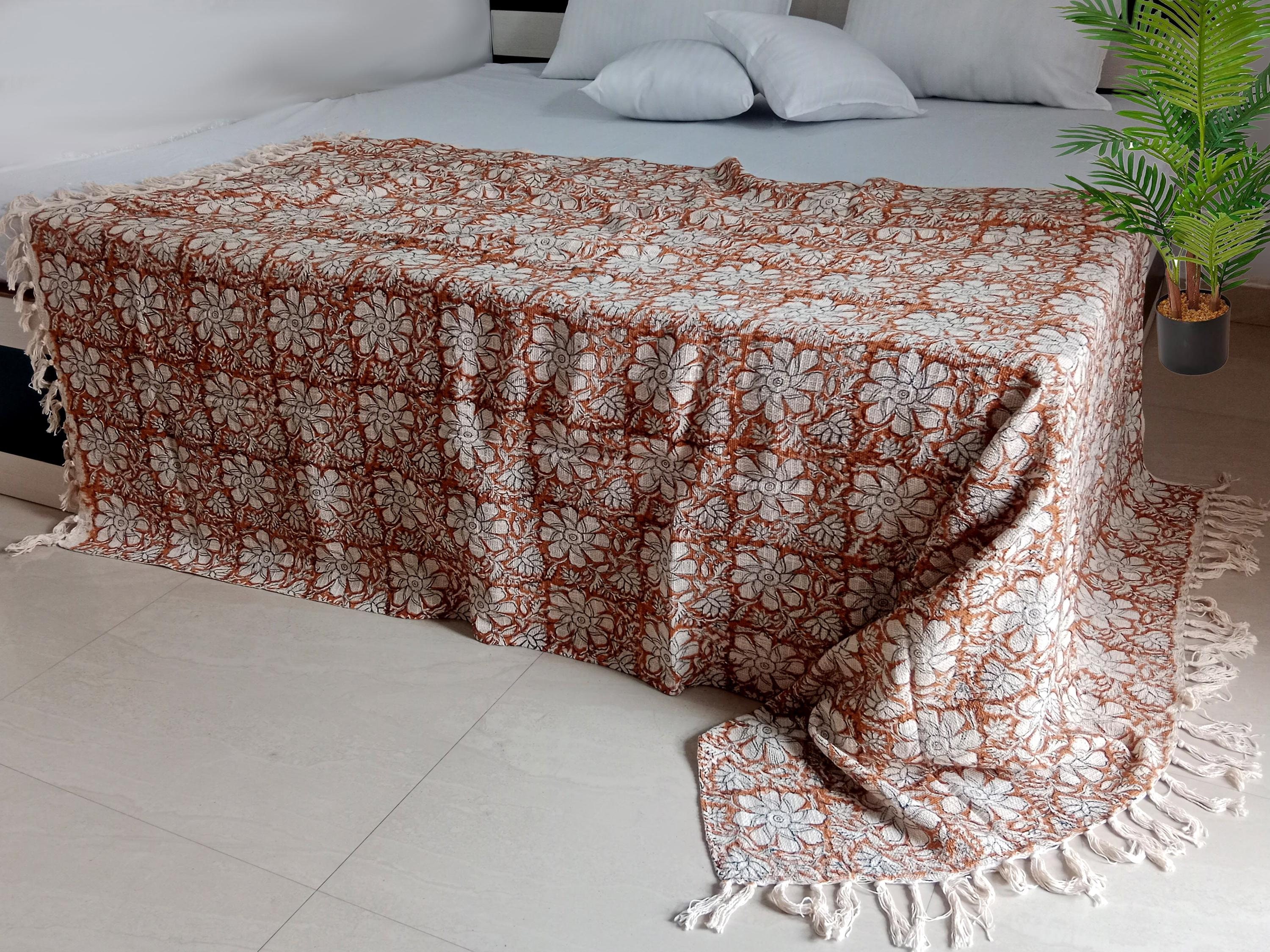 Tan Tassel Blanket Etsy