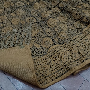 Rug Handwoven, cotton  Rug Handmade, Dhurrie Rug, Motifs, Oriental, Traditional Indian, Geometric, Turkish, Home