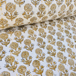 Kantha Quilt Flowers print Kantha quilt Twin Size, Queen Size & King Size  Homemade kantha Quilt with Natural colors Indian bedding