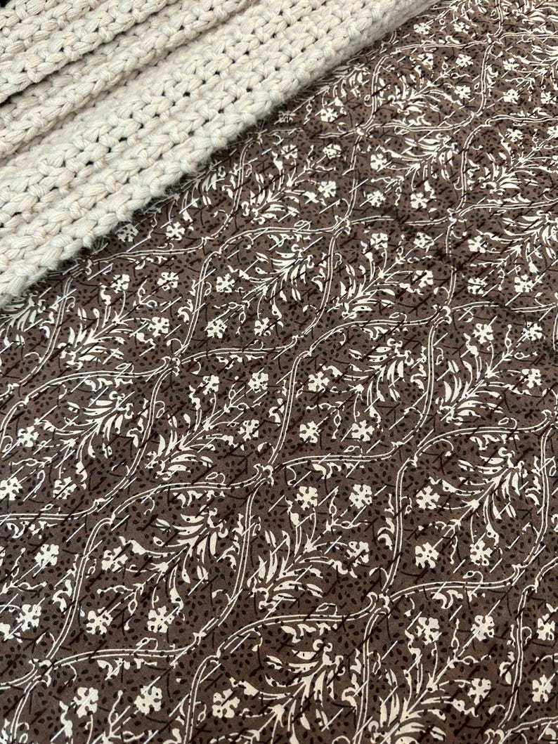 Floral Print Handmade Kantha Quilt With 2 Pillow Cover Free of 18x28