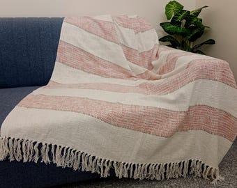 Premium Handmade Throw Hand block print Throw Cotton Throw Blanket Sofa Décor Room Décor Rare find Throw we have only one piece available