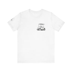Golfing Dog T-Shirt: Funny Animal Lover Tee