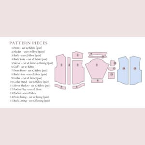 Shirt Jacket Sewing Pattern | Oversized Shacket Jacket Pattern | Fully ...