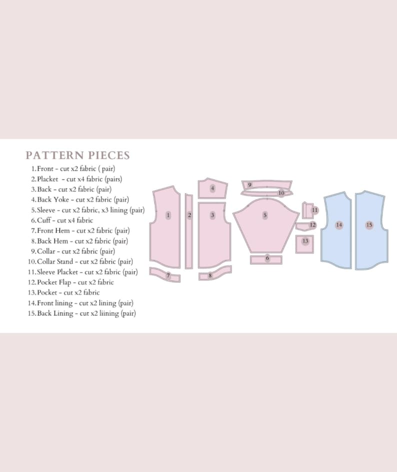 Shirt Jacket Sewing Pattern | Oversized Shacket Jacket Pattern | Fully ...