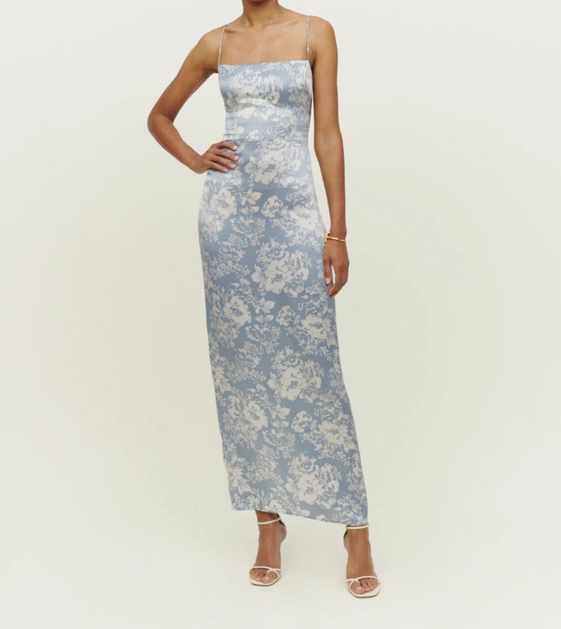 Pattern PDF A-Line Maxi Midi Dress, Vintage Dress digital sewing patterns Size XXS XXL image 9