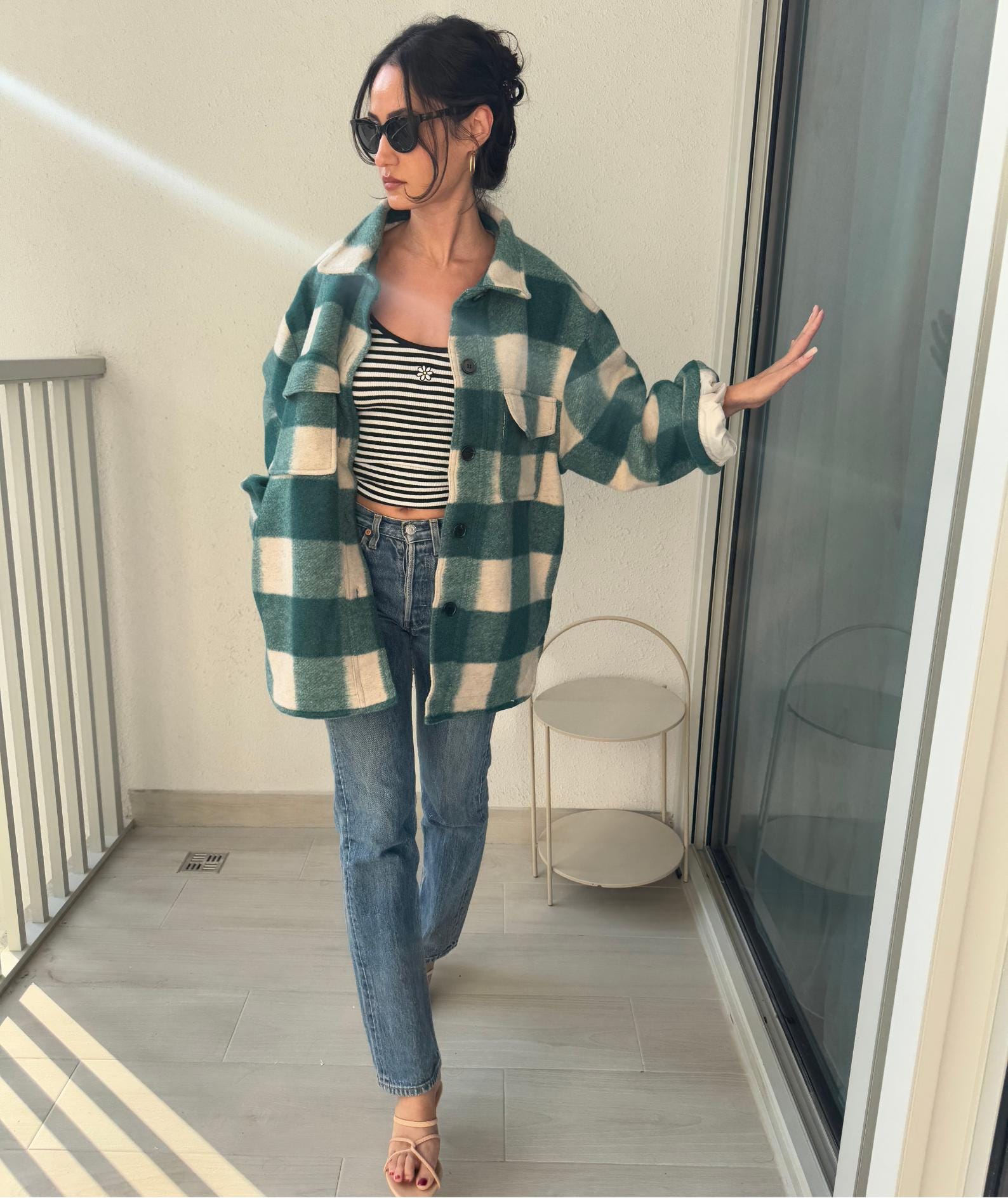 Shirt Jacket Sewing Pattern | Oversized Shacket Jacket Pattern | Fully ...