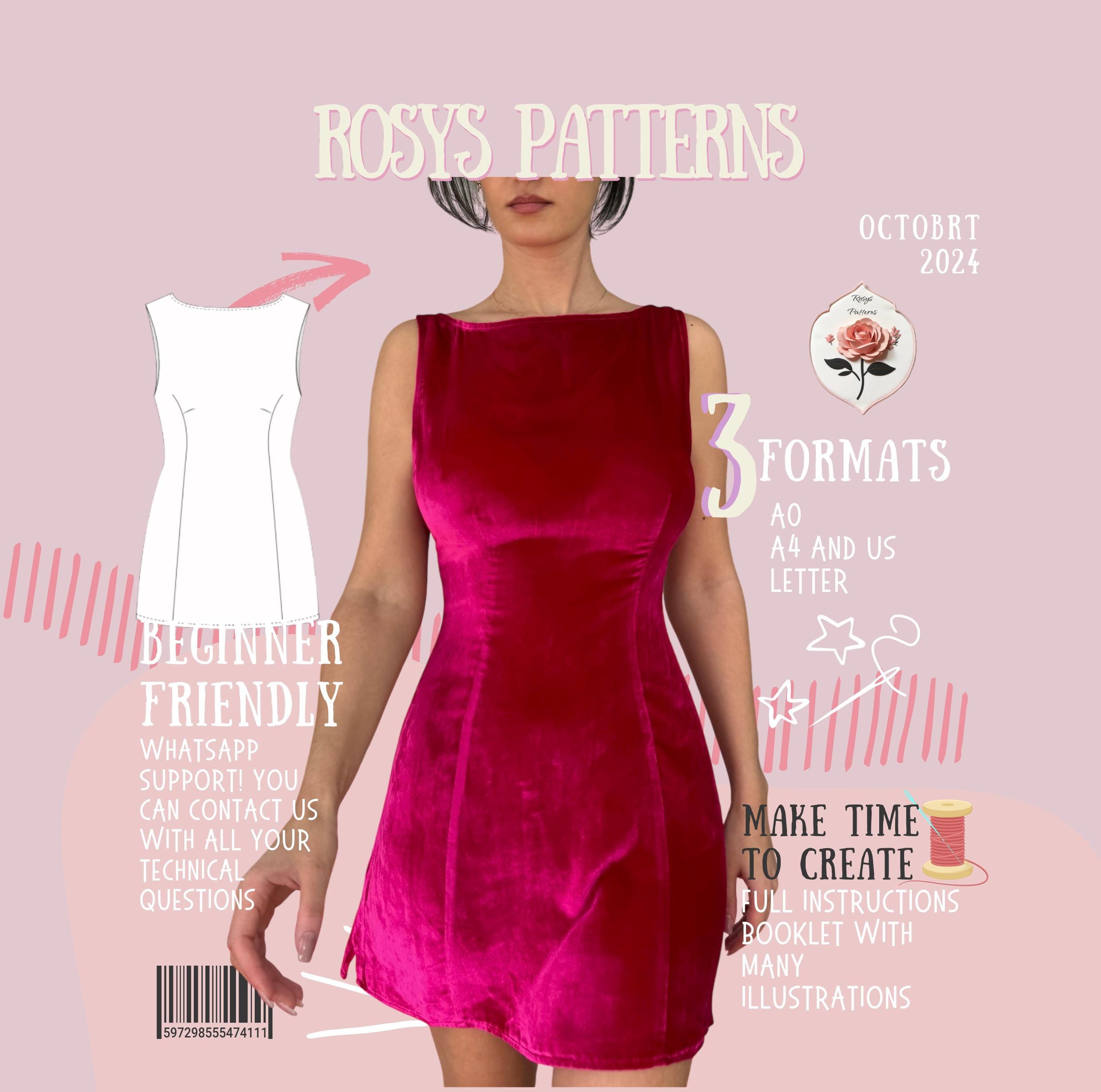 Boat Neck Mini Dress Etsy Canada