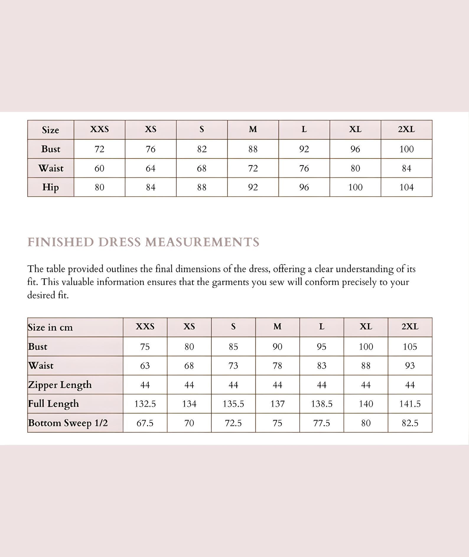 Dress Pattern Sizes Pamilla Dress | Lace Slip Dress Sewing Pattern | Sizes XXS–2XL | Satin ...