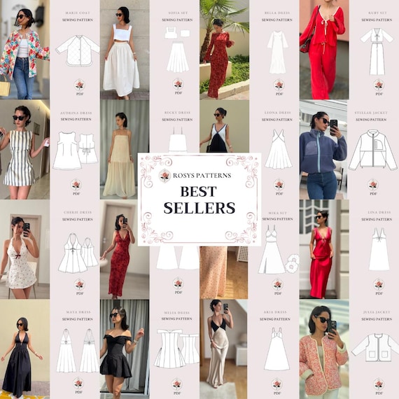 where to buy dress patterns All Dressed Up Sewing Pattern Bundle