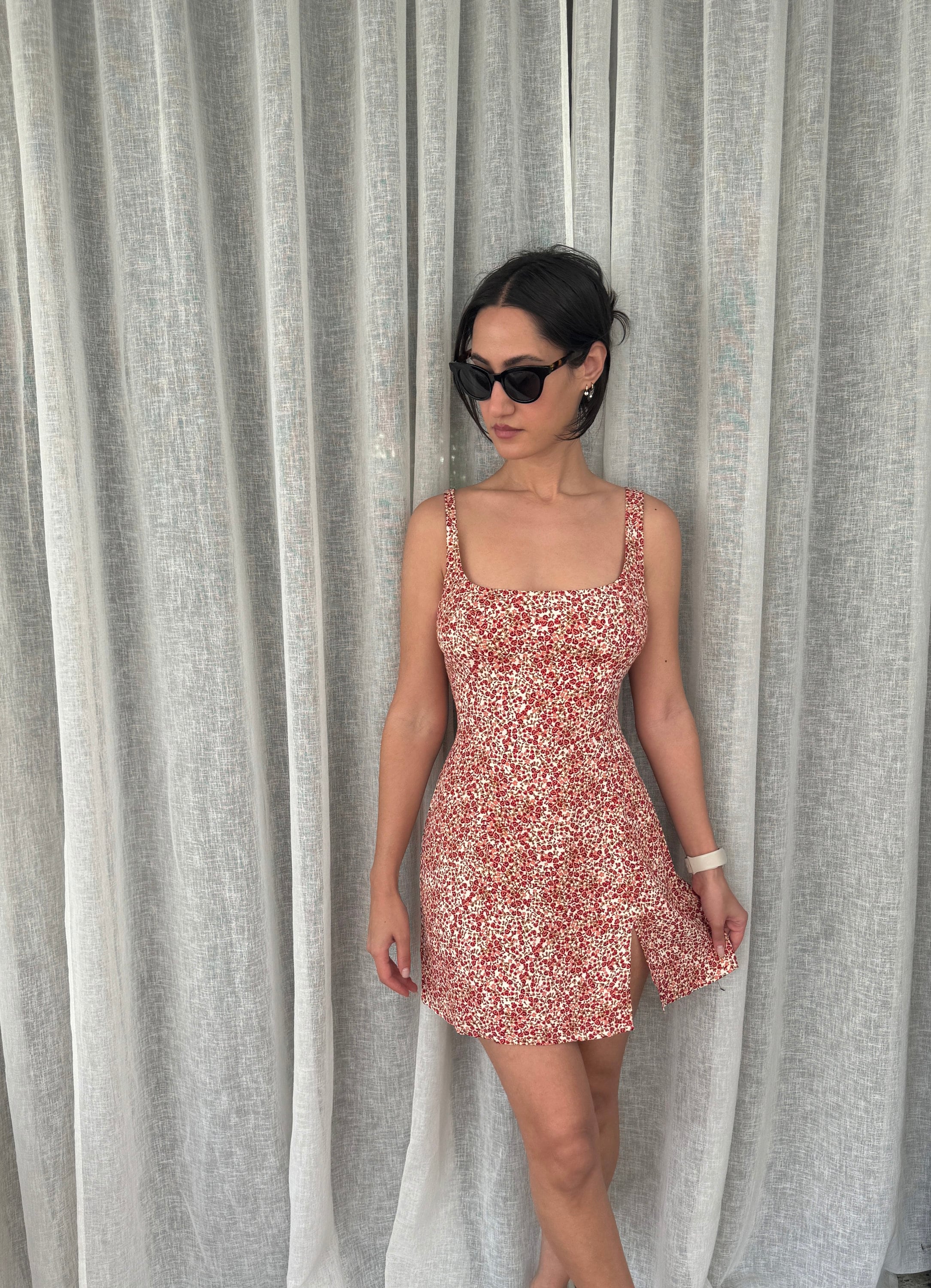 Lena Dress | 90s Mini Dress Pattern | Side Slit Tutorial | Retro Dress  Pattern | Cute Summer Dress | PDF Sewing Pattern | INSTANT DOWNLOAD - Etsy