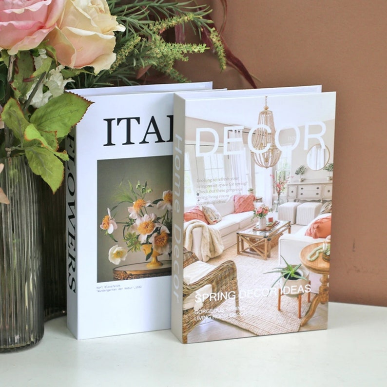 Book Box Luxury Fashion Book Shelf Decor Book Decor Fashion Book Box