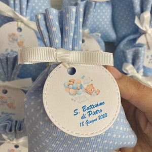 Birth/Baptism favor bags for confetti