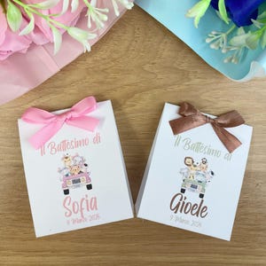 Bustine porta confetti personalizzato Safari bomboniera fai da te battesimo nascita compleanno solo cartoncino kit fai da te