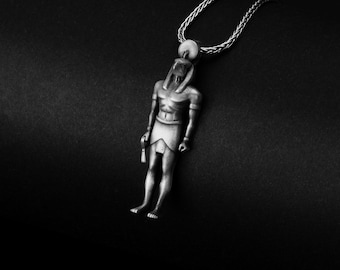 Ra Pendant, Egyptian God Necklace, Sun God Jewelry, Ra Jewelry, Egyptian Mythology, Ancient Egypt Charm, Sun God Pendant