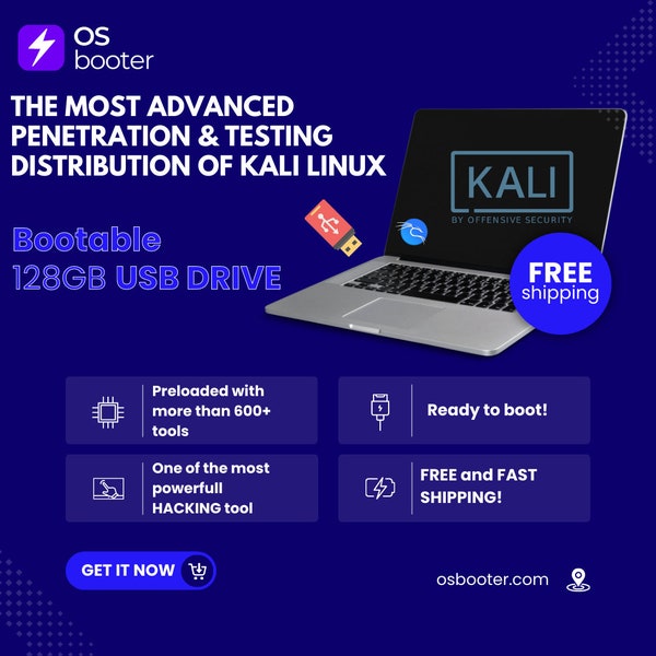 Kali Linux Bootfähiger 128 GB USB – Hochwertige Lösungen für professionelles Pentesting