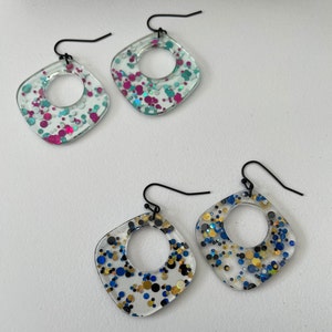 Earrings glitter confetti Sorriso image 4