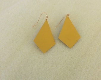 Boucles d'oreilles diamant jaune - Sorriso