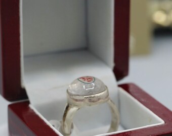 Men’s simple durr al najaf ring with engraving