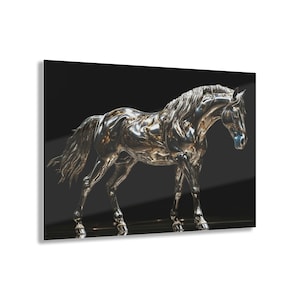 Horse Sculpture | Acrylic Wall Art