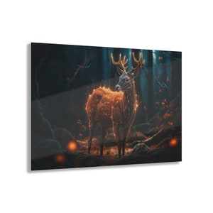 Enchanting Deer | Acrylic Wall Art