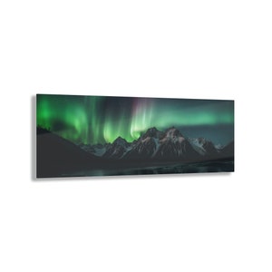 Panorama Aurora | Acrylbild 100 x 30 cm